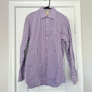 Ike Behar men’s dress button down size 15.5 R.